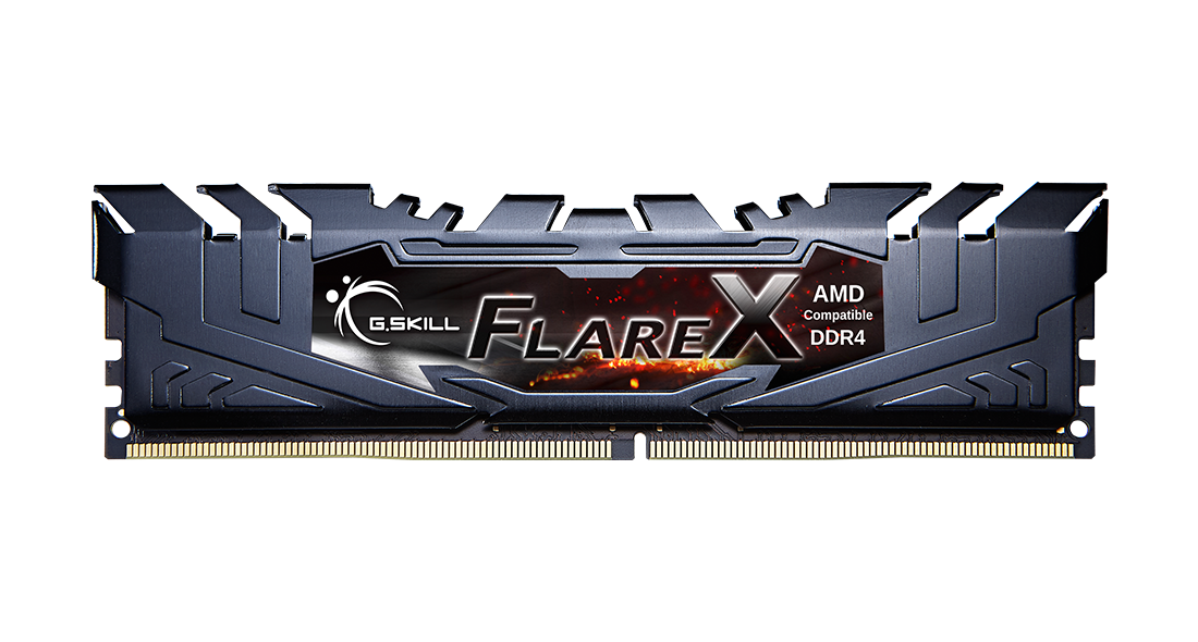 G.Skill Flare X 16GB (2x8GB) DDR4 3200MHz CL16 Preto - F4-3200C16D
